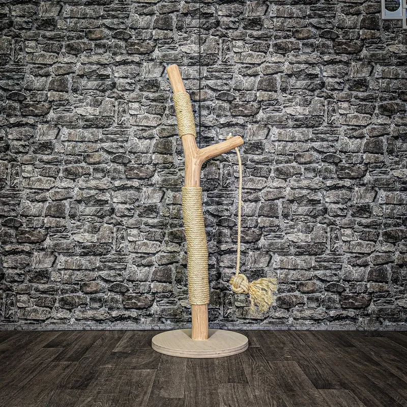 Kratzstamm 3334 Natur Holz Design Kratzbaum 120 cm hoch Naturkratzbaum
