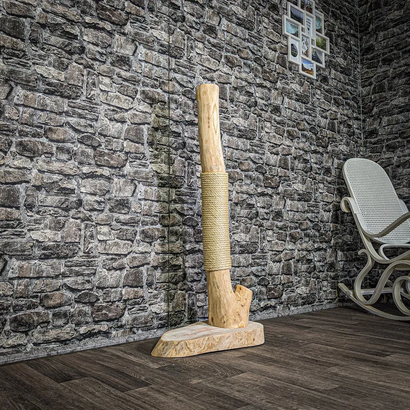 Kratzstamm 3331 Natur Holz Design Kratzbaum 110 cm hoch Naturkratzbaum