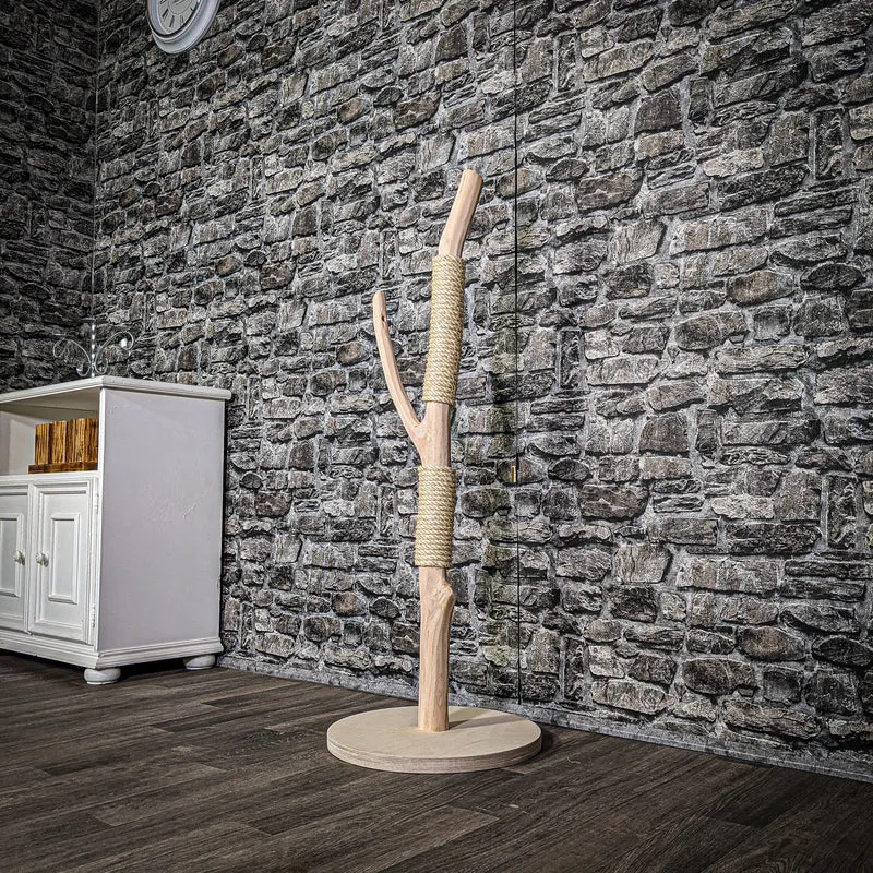 Kratzstamm 3330 Natur Holz Design Kratzbaum 110 cm hoch Naturkratzbaum