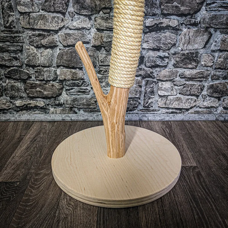 Kratzstamm 3329 Natur Holz Design Kratzbaum 120 cm hoch Naturkratzbaum