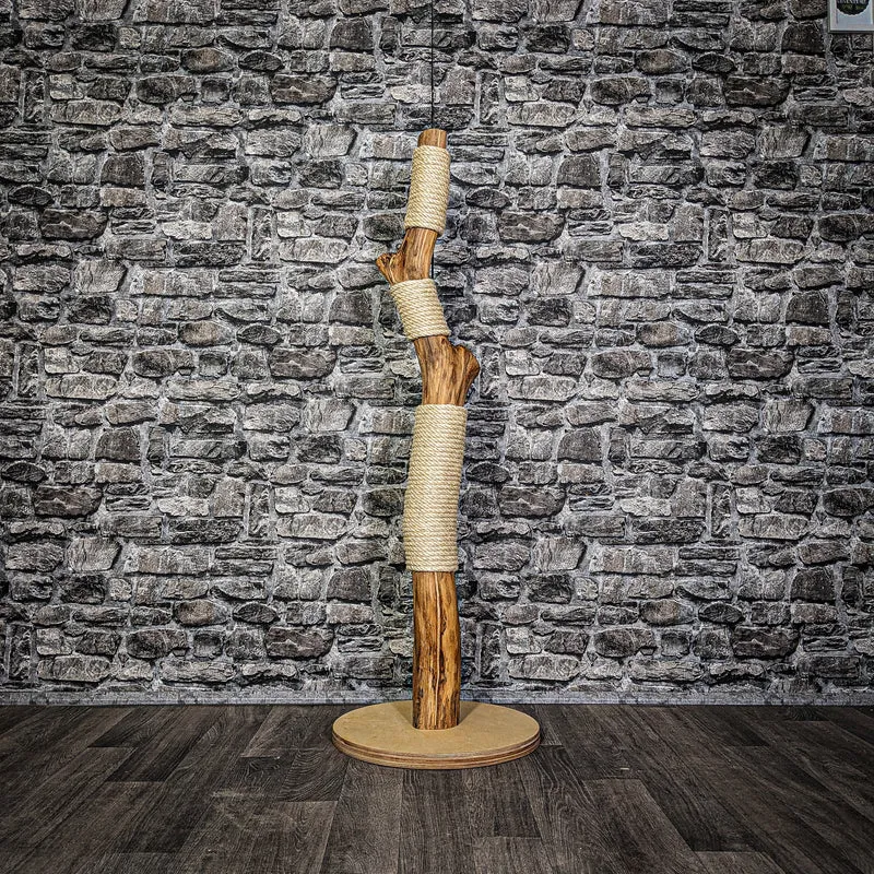 Kratzstamm 3328 Natur Holz Design Kratzbaum 120 cm hoch Naturkratzbaum