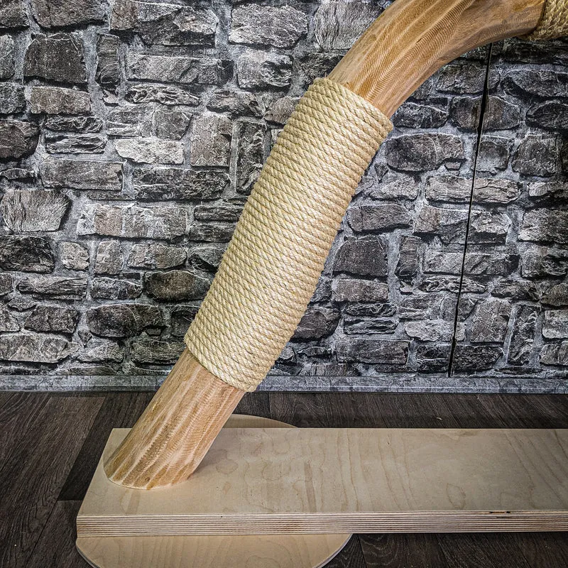 Naturkratzbaum 3324 Kratzbaum Natur Holz Design 79 cm hoch Katzenbaum