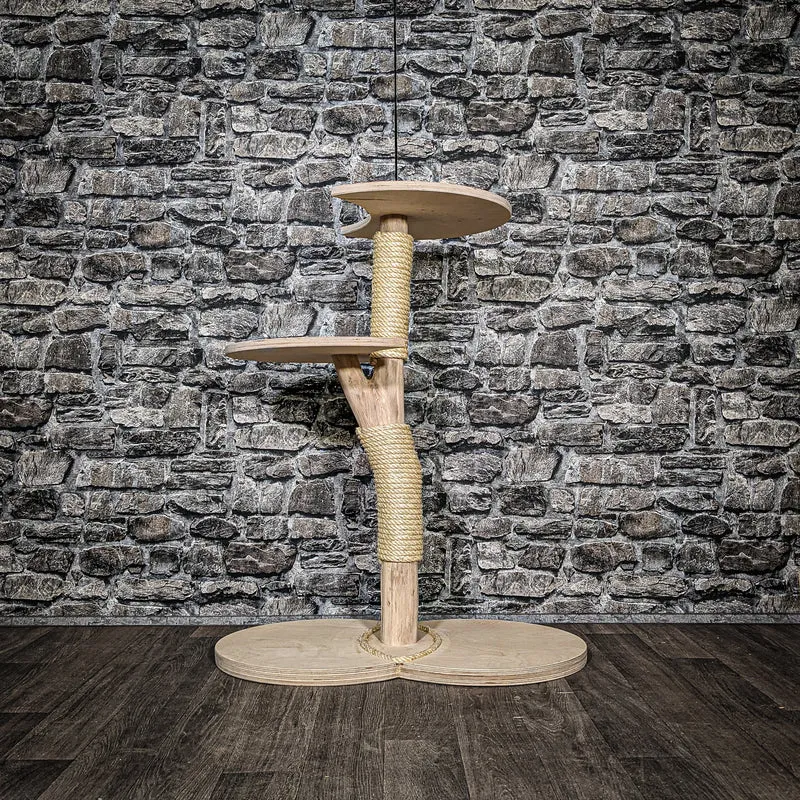 Kratzstamm 3445 Natur Holz Design Kratzbaum 84 cm hoch Naturkratzbaum