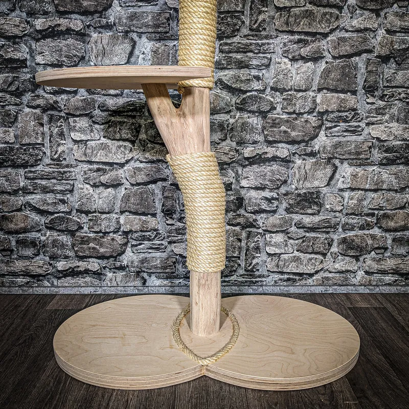 Kratzstamm 3445 Natur Holz Design Kratzbaum 84 cm hoch Naturkratzbaum