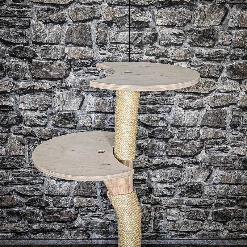 Kratzstamm 3445 Natur Holz Design Kratzbaum 84 cm hoch Naturkratzbaum