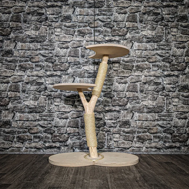 Kratzstamm 3444 Natur Holz Design Kratzbaum 85 cm hoch Naturkratzbaum