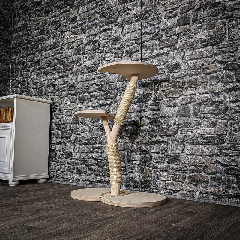 Kratzstamm 3444 Natur Holz Design Kratzbaum 85 cm hoch Naturkratzbaum