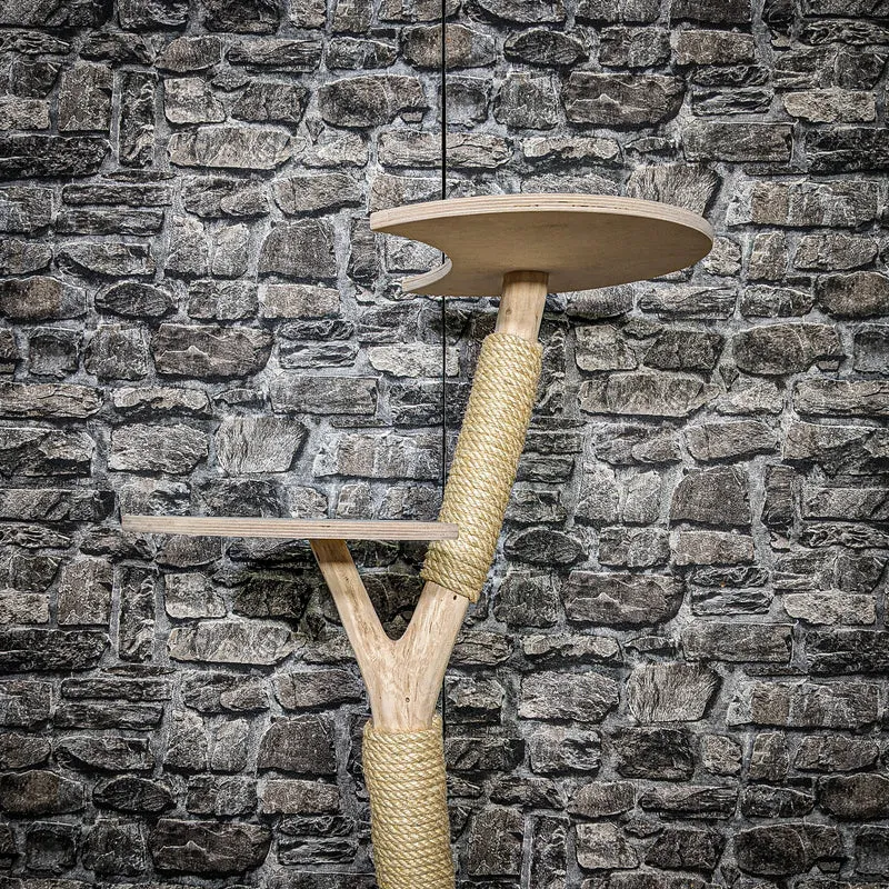 Kratzstamm 3444 Natur Holz Design Kratzbaum 85 cm hoch Naturkratzbaum