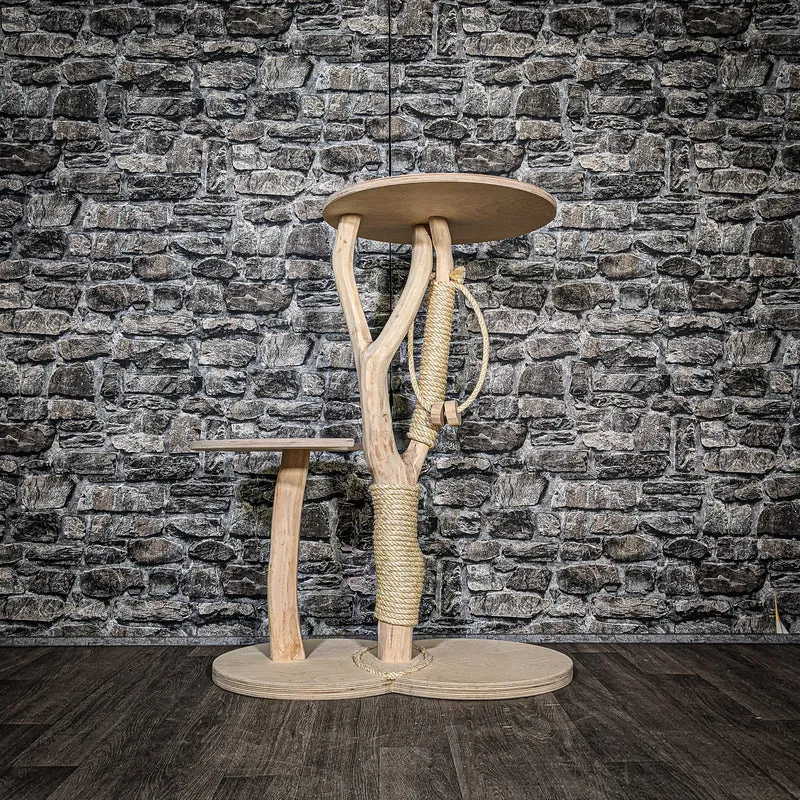 Kratzstamm 3443 Natur Holz Design Kratzbaum 90 cm hoch Naturkratzbaum