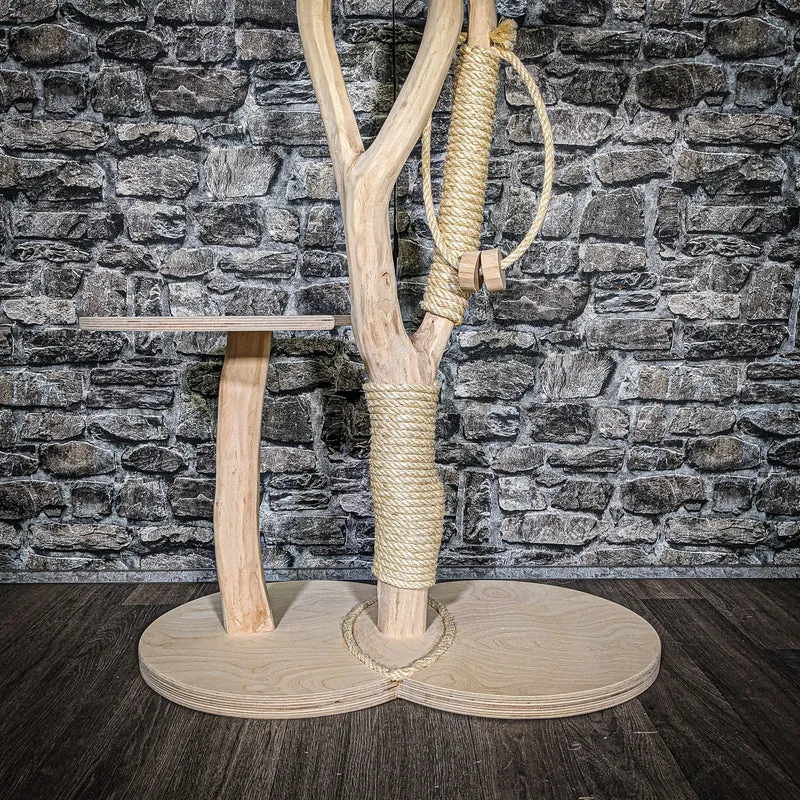 Kratzstamm 3443 Natur Holz Design Kratzbaum 90 cm hoch Naturkratzbaum