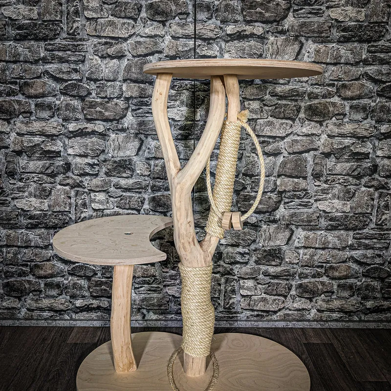 Kratzstamm 3443 Natur Holz Design Kratzbaum 90 cm hoch Naturkratzbaum
