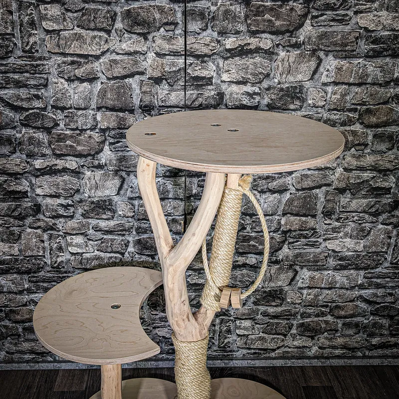 Kratzstamm 3443 Natur Holz Design Kratzbaum 90 cm hoch Naturkratzbaum