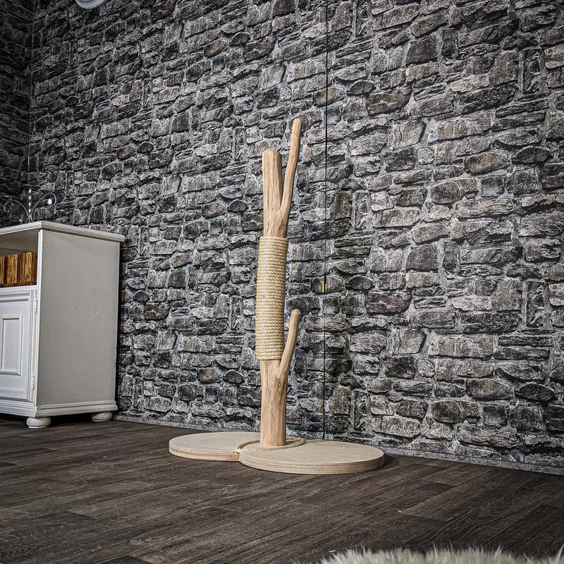 Kratzstamm 3441 Natur Holz Design Kratzbaum 96 cm hoch Naturkratzbaum