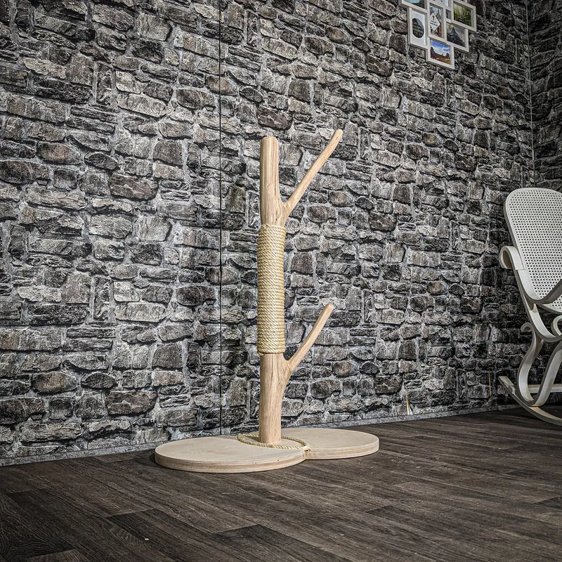 Kratzstamm 3441 Natur Holz Design Kratzbaum 96 cm hoch Naturkratzbaum