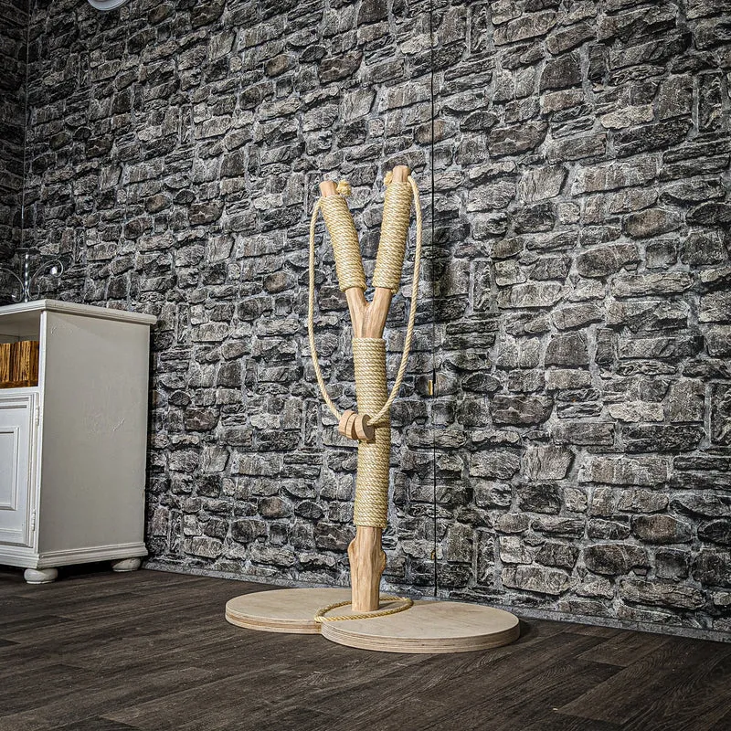 Kratzstamm 3440 Natur Holz Design Kratzbaum 100 cm hoch Naturkratzbaum