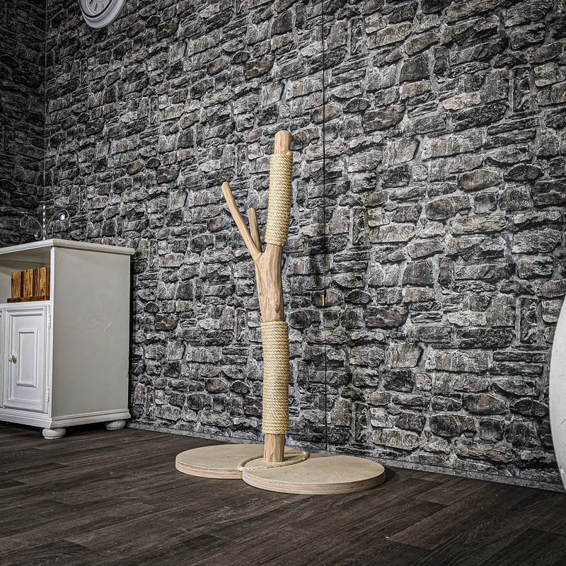 Kratzstamm 3437 Natur Holz Design Kratzbaum 102 cm hoch Naturkratzbaum