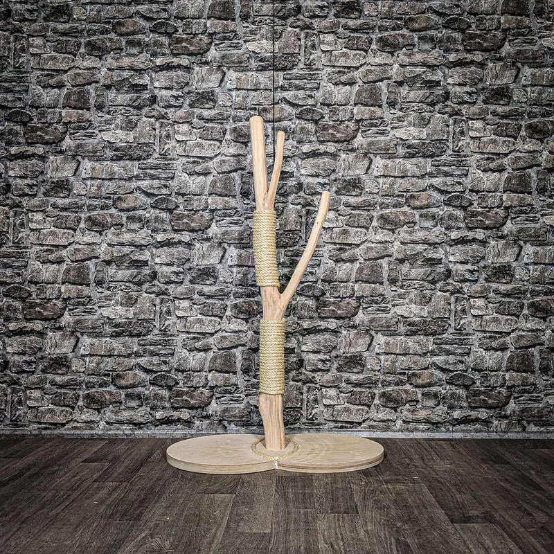 Kratzstamm 3430 Natur Holz Design Kratzbaum 109 cm hoch Naturkratzbaum