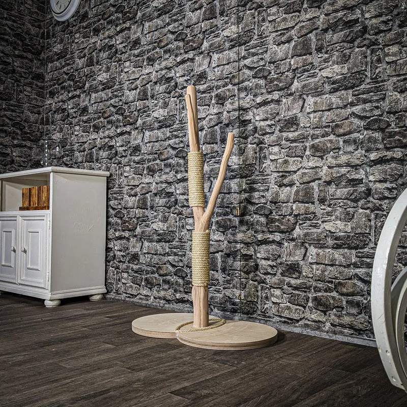 Kratzstamm 3430 Natur Holz Design Kratzbaum 109 cm hoch Naturkratzbaum