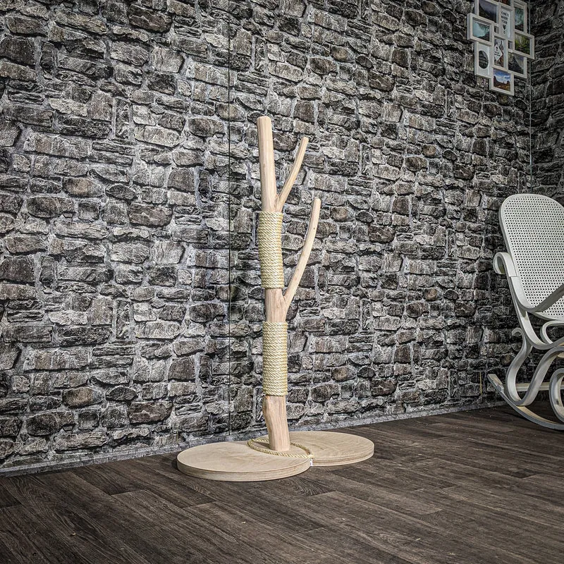 Kratzstamm 3430 Natur Holz Design Kratzbaum 109 cm hoch Naturkratzbaum