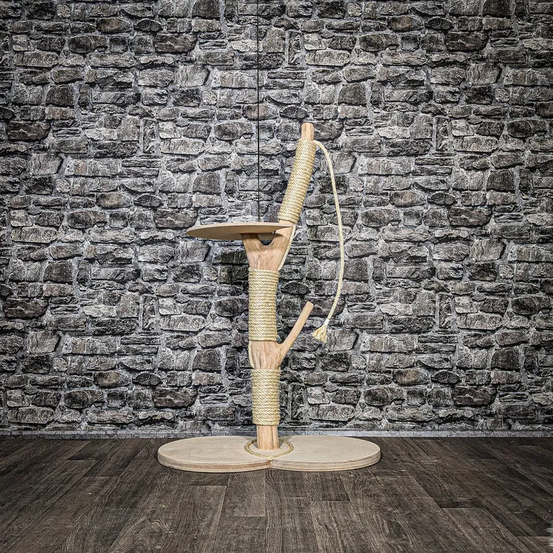 Kratzstamm 3429 Natur Holz Design Kratzbaum 118 cm hoch Naturkratzbaum