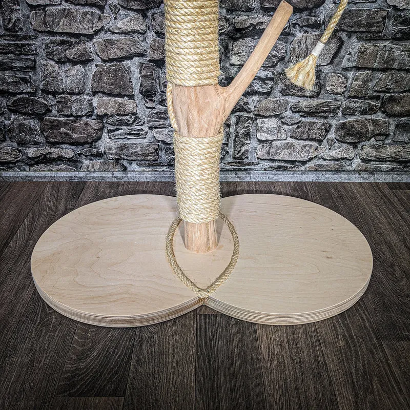 Kratzstamm 3429 Natur Holz Design Kratzbaum 118 cm hoch Naturkratzbaum