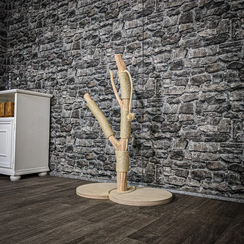 Kratzstamm 3428 Natur Holz Design Kratzbaum 95 cm hoch Naturkratzbaum