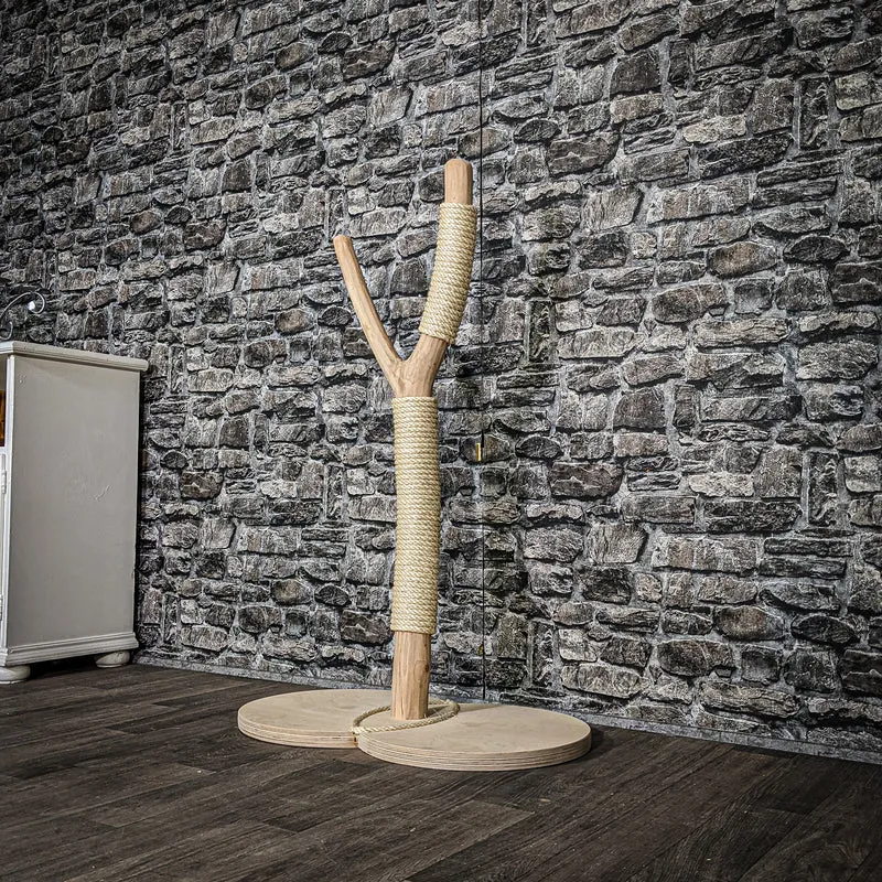 Kratzstamm 3423 Natur Holz Design Kratzbaum 107 cm hoch Naturkratzbaum