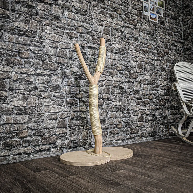 Kratzstamm 3423 Natur Holz Design Kratzbaum 107 cm hoch Naturkratzbaum
