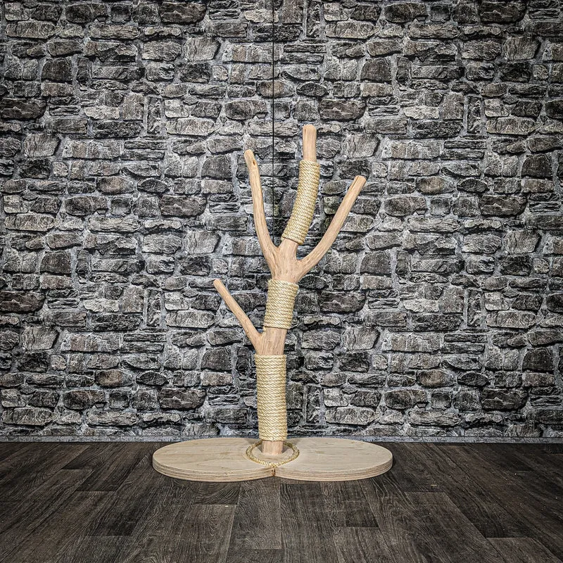 Kratzstamm 3422 Natur Holz Design Kratzbaum 100 cm hoch Naturkratzbaum
