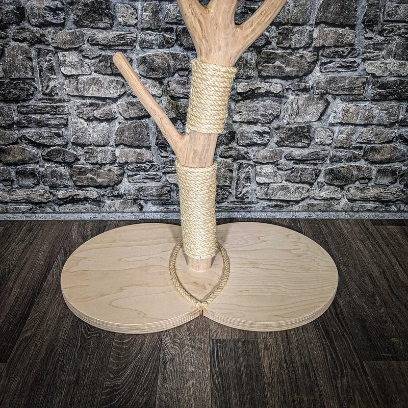 Kratzstamm 3422 Natur Holz Design Kratzbaum 100 cm hoch Naturkratzbaum