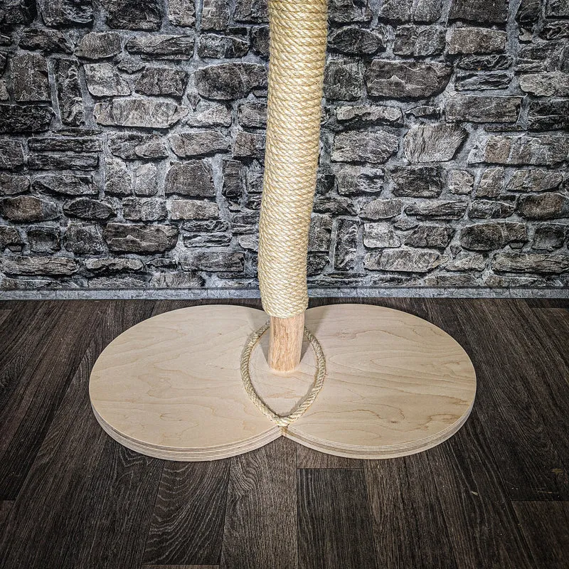 Kratzstamm 3421 Natur Holz Design Kratzbaum 121 cm hoch Naturkratzbaum