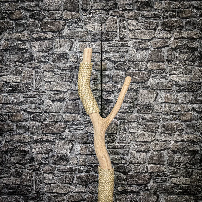 Kratzstamm 3421 Natur Holz Design Kratzbaum 121 cm hoch Naturkratzbaum