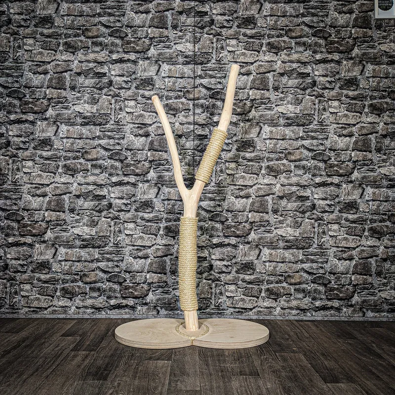 RESERVIERT Kratzstamm 3420 Natur Holz Design Kratzbaum 118 cm hoch Naturkratzbaum
