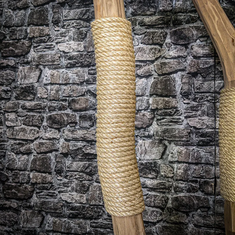 Naturkratzbaum 3418 Kratzbaum Natur Holz Design 160 cm hoch Katzenbaum