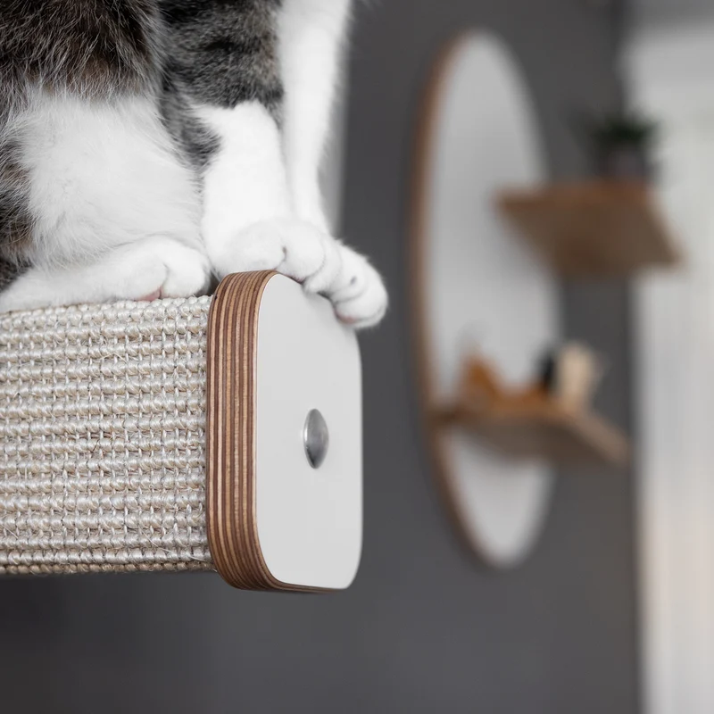 KATZENARTistik | Kletterwand Set - 1 KLETTERSTAMM + 2 Hüpfstämme