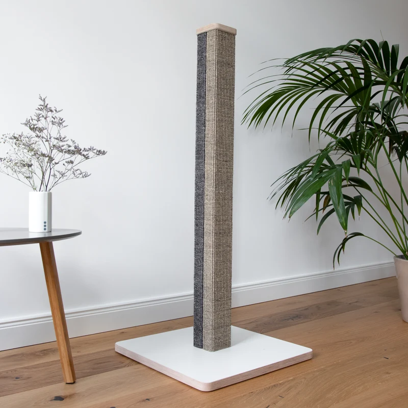 Streckenp(f)osten | KRATZSÄULE aus Sisal für Katzen - Kratzstamm 78cm oder 98cm