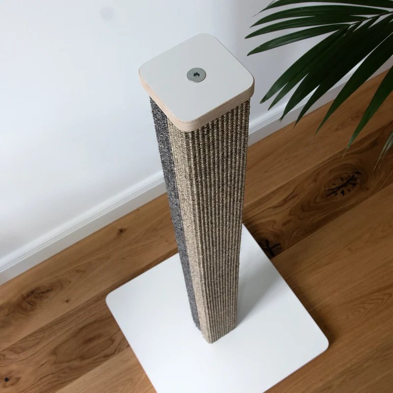 Streckenp(f)osten | KRATZSÄULE aus Sisal für Katzen - Kratzstamm 78cm oder 98cm