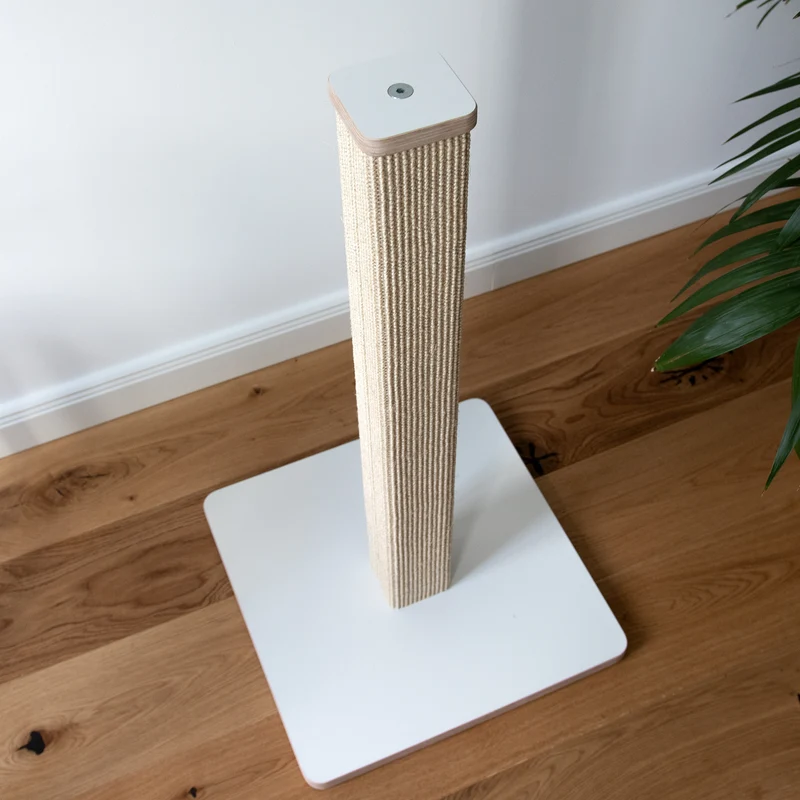 Streckenp(f)osten | KRATZSÄULE aus Sisal für Katzen - Kratzstamm 78cm oder 98cm