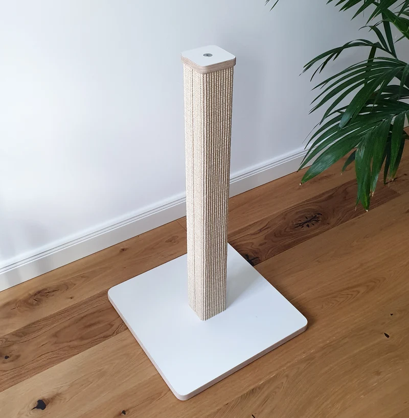 Streckenp(f)osten | KRATZSÄULE aus Sisal für Katzen - Kratzstamm 78cm oder 98cm