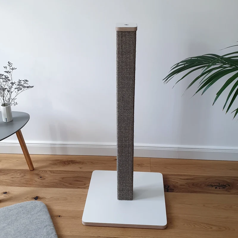 Streckenp(f)osten | KRATZSÄULE aus Sisal für Katzen - Kratzstamm 78cm oder 98cm