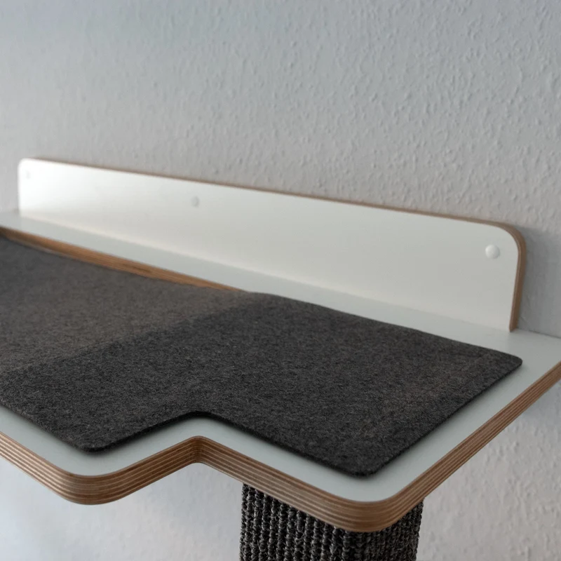KATZENpARTy | Kletterwand Set - 1 KLETTERSTAMM mit HÄNGEMATTE + 2 Hüpfstämme