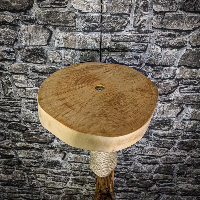 Naturkratzbaum 3313 Kratzbaum Natur Holz Design 127 cm hoch Katzenbaum
