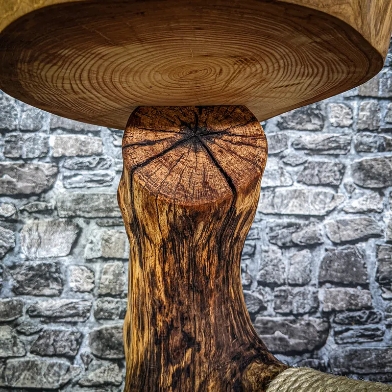 Naturkratzbaum 3313 Kratzbaum Natur Holz Design 127 cm hoch Katzenbaum