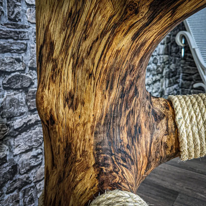 Naturkratzbaum 3313 Kratzbaum Natur Holz Design 127 cm hoch Katzenbaum