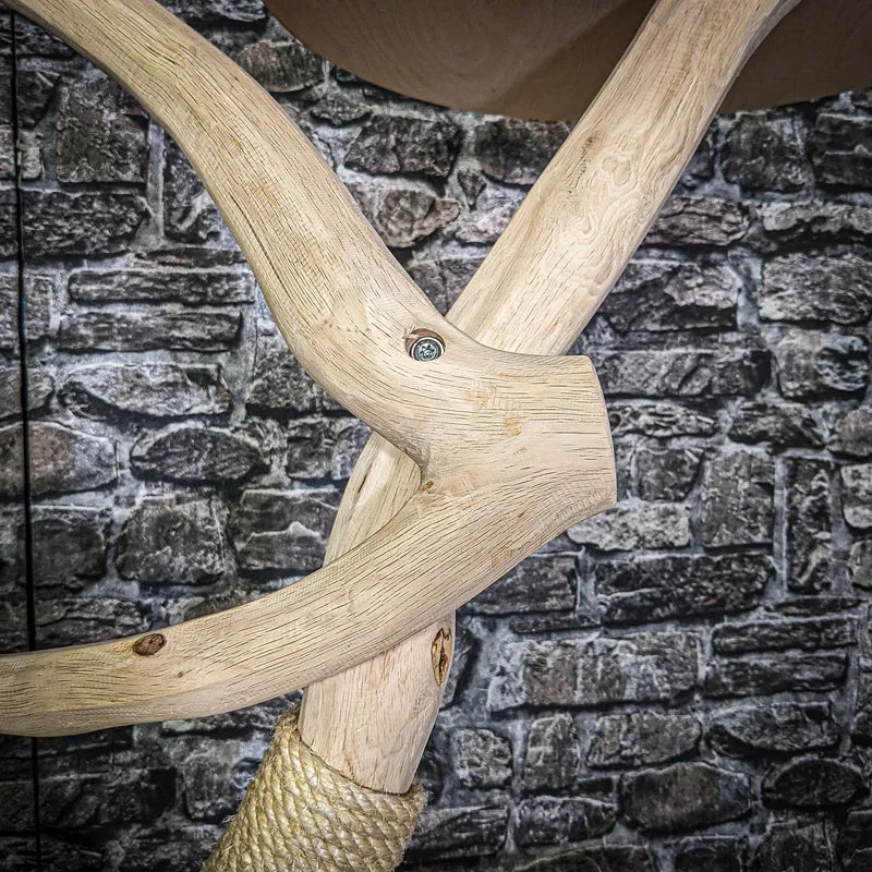 Naturkratzbaum 3305 Kratzbaum Natur Holz Design 175 cm hoch Katzenbaum