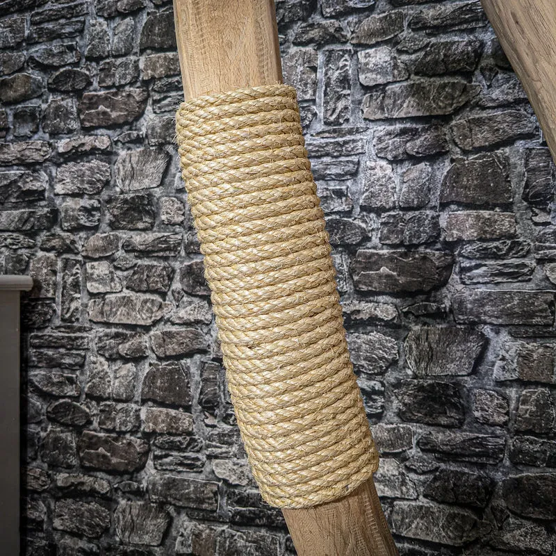 Naturkratzbaum 3305 Kratzbaum Natur Holz Design 175 cm hoch Katzenbaum