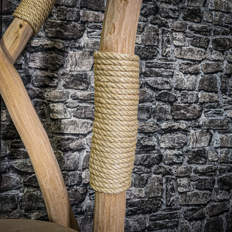 Naturkratzbaum 3303 Kratzbaum Natur Holz Design 194 cm hoch Katzenbaum