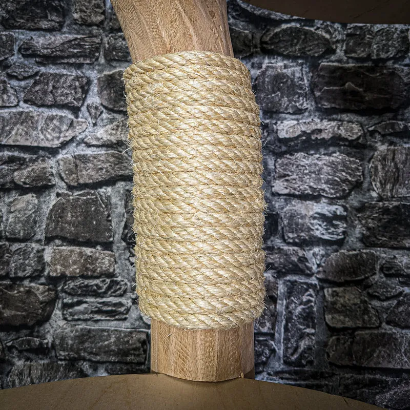 Naturkratzbaum 3302 Kratzbaum Natur Holz Design 175 cm hoch Katzenbaum