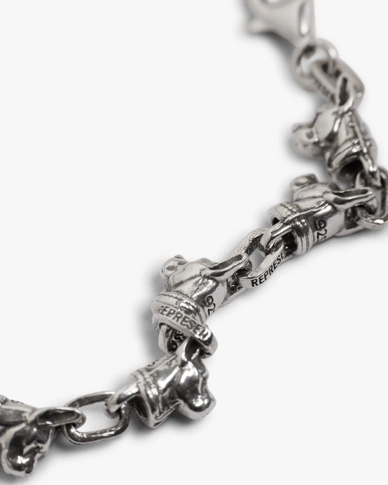 Doberman Trouser Chain - Silver