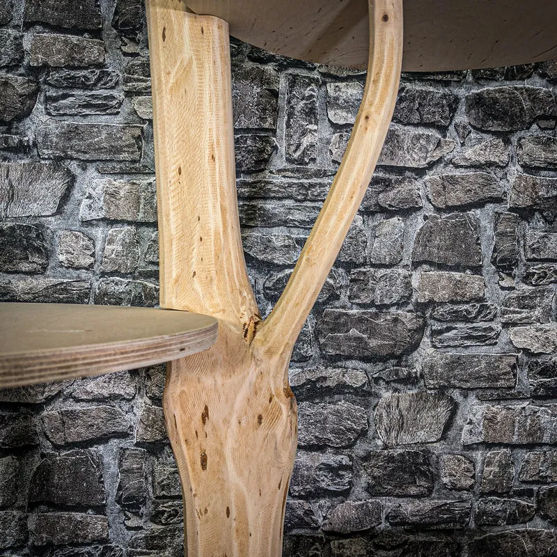 Naturkratzbaum 3290 Kratzbaum Natur Holz Design 174 cm hoch Katzenbaum